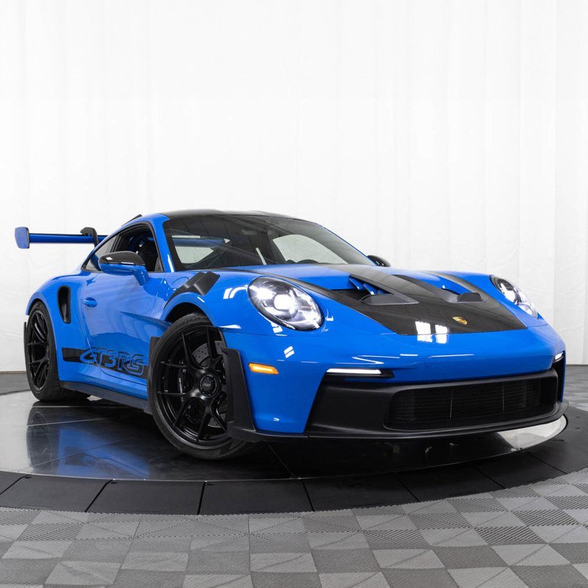 El Feroz Porsche 911 GT3 RS Shark Blue: Depredador de Circuitos de Última Generación